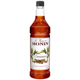 Monin Cinnamon Syrup, 1 Liter, 4 per case