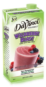 Davinci Gourmet Wildberry Blast Smoothie Mix, 64 Fluid Ounces, 6 per case