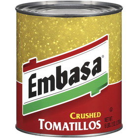 Embasa Tomatillos Crushed, 98 Ounces, 6 per case