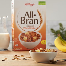 Kellogg'S Bran Flakes Complete Cereal 1.13 Ounces Per Box - 70 Per Case