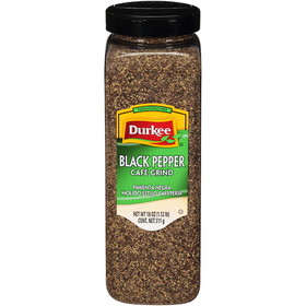 Durkee Cafe Ground Black Pepper 18 Ounce - 6 Per Case