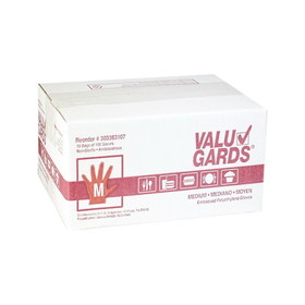 Valugards Poly Medium Glove, 100 Each, 10 per case
