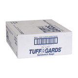 Tuffgards High Density Clear Saddle Sandwich Bag 7.5 X 7.5, 2000 Each, 1 per case