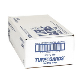 Tuffgards High Density Saddle Hot Dog Bag, 2000 Each, 1 per case