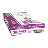 Pan Handlers 24 Inch X 12 Inch Half Size 400 Degree Ovenable Pan Liner 100 Per Pack - 1 Per Case