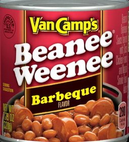 Van De Kamp's Van Camp Beanee Weenees Barbecue, 7.75 Ounces, 24 per case