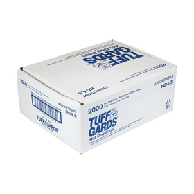 Handgards Tuffgards High Density Saddle Side Load Hot Dog Bag 2000 Per Pack - 1 Per Case