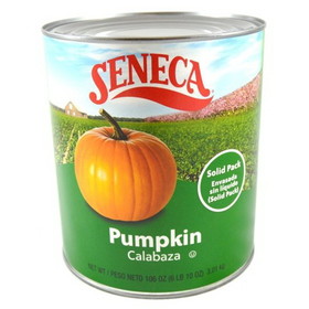 Seneca Pumpkin Solid Can, 106 Ounces, 6 per case