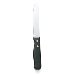 The Steak Knife Collection Knife 5 Inch Stainless Steel Blade Polypropylene, 1 Dozen