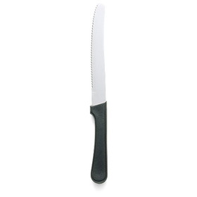 Walco Stainless Knife 4.63" Stainless Steel Blade Round Tip, 1 Dozen, 2 per case