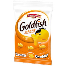 Pepperidge Farms Goldfish Cheddar Crackers, 2.25 Ounces, 72 per case