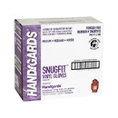 Handgards Snugfit Powder Free Medium Vinyl Glove 100 Per Pack - 4 Per Case