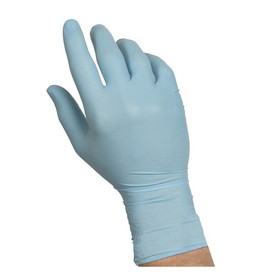 Handgards Naturalfit Powder Free Blue Large Nitrile Glove, 100 Each, 4 per case