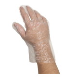 Handgards Comfortfit Powder Free Latex Free Large Poly Glove, 100 Each, 10 per case