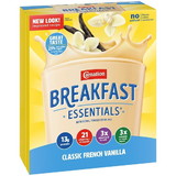 Nestle Carnation French Vanilla Breakfast Essentials Drink Mix 12.6 Ounces - 6 Per Case