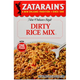 Zatarains Dirty Rice Mix, 40 Ounces