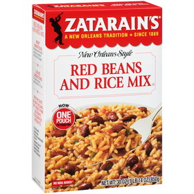 Zatarains Red Beans &amp; Rice Mix 1.9 Lb, 30 Ounces, 8 per case