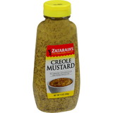 Zatarains Creole Mustard Squeeze Bottle 12 Oz, 12 Ounces, 12 per case