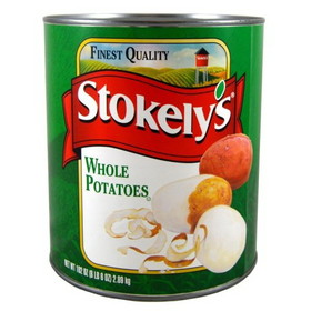 Stokely Fancy Whole Potatoes, 102 Ounces, 6 per case