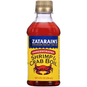 Zatarain'S Liquid Crab Boil New Orleans Style 8 Ounce - 12 Per Case