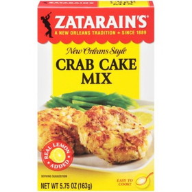 Zatarain'S Crab Cake Mix 5.75 Ounce - 12 Per Case