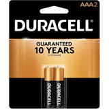 Duracell Ultra Coppertop Aaa Batteries, 2 Count, 3 per case