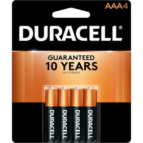 Duracell Ultra Coppertop Aaa Batteries, 4 Count, 3 per case