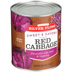 Silver Floss Sweet &amp; Sour Cabbage, 99 Ounces, 6 per case