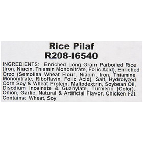 Foothill Farms Rice Pilaf Includes Rice And Orzo Low Fat No Msg No Trans Fat Seasoning Mix 36 Ounce Bag - 12 Per Case