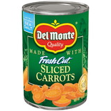 Del Monte Sliced Carrot, 14.5 Ounces, 24 per case