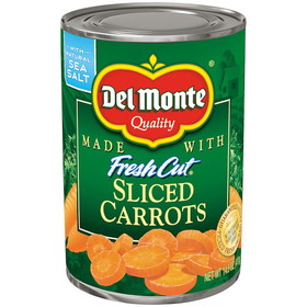 Del Monte Sliced Carrot 14.5 Ounce Can - 24 Per Case