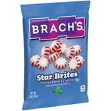 Brachs Starbrite Peppermint 7.5 Ounces Per Bag - 12 Per Case