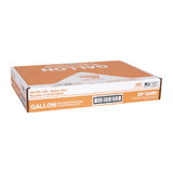 Zip Gards High Density Recloseable Clear Flat Stack Gallon Freezer Bag 250 Per Pack - 1 Per Case