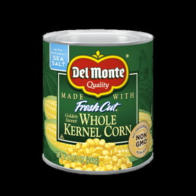 Del Monte Golden Super Sweet Whole Kernel Corn 8.75 Ounce Can - 12 Per Case