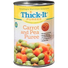 Thick-It Heat And Serve, Carrots &amp; Pea Puree, 15 Ounce, 12 per case