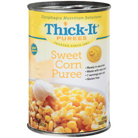 Thick-It Heat And Serve, Gluten &amp; Cholesterol Free, Sweet Corn Puree, 15 Ounce, 12 per case