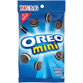 Oreo Big Bag Mini Cookie 3 Ounces Per Bag - 12 Per Case