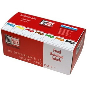 Daymark Dissolvemark Dot Box 7 Day 1 Inch Starter Box Label, 1 Count, 1 per case