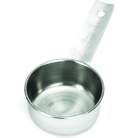Tablecraft 1/4 Cup Stainless Steel Measuring Cup, 1 Each, 1 per case