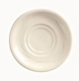 World Tableware Endurance 5 Inch Cream White Medium Rim Saucer, 36 Each, 1 per case