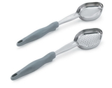 Vollrath Stainless Steel Oval Perforated Spoodle Gray Handle, 1 Each, 1 per case