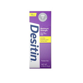 Desitin Maximum Strength Diaper Rash Ointment Cream, 4 Ounces, 6 per case