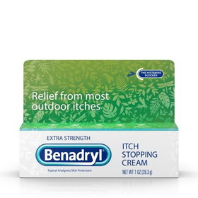 Benadryl Topical Extra Strength Cream, 1 Ounces, 6 Per Box, 4 Per Case