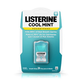 Listerine Cool Mint Pocketpaks, 24 Count, 6 per case