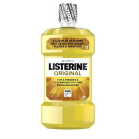 Listerine Antiseptic Original Mouthwash, 1 Liter, 6 per case