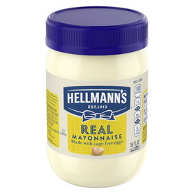 Hellmann's Plastic Container Mayonnaise, 15 Fluid Ounces, 12 per case