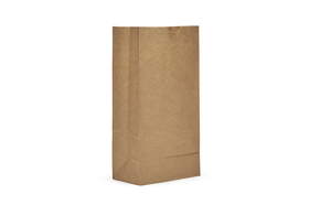 Ajm 8# Narrow Base Kraft Heavy Duty Bag - 500 Per Pack - 1 Per Case
