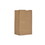Ajm 25# Squat Narrow Base Kraft Bag, 500 Count, 1 per case, Price/Case