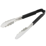 Vollrath Kool Touch Black Handle Utility Tong, 1 Each, 1 per case