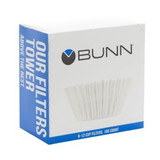 Bunn Coffee And Tea Filters 100 Per Pack - 12 Per Case